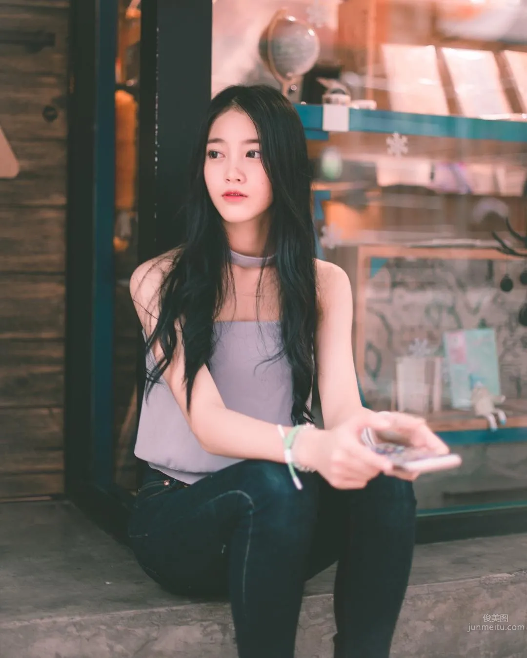 清纯美女Pimploy Chitranapawong唯美写真_5