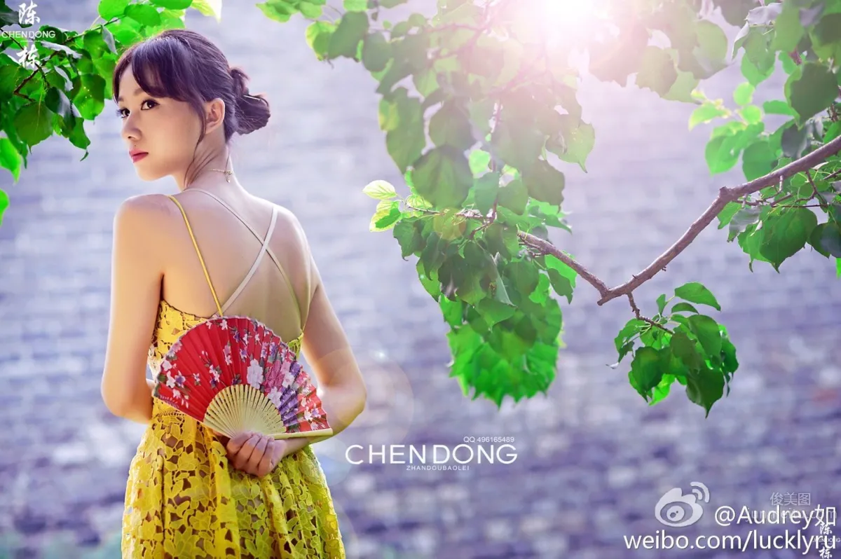 Elegant Beauty Audrey Ru, Fresh Street Snap and Beautiful Home photo 38