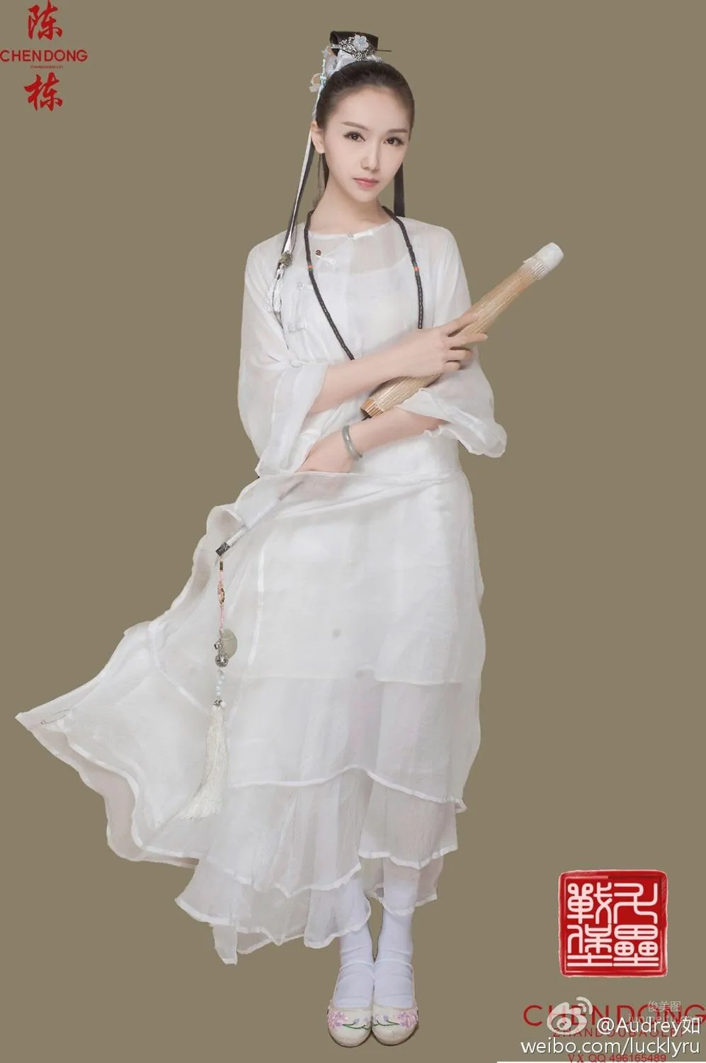 Classical Beauty Audrey Ru, Elegant Bearing Across Ten Miles of Peach Blossoms photo 33