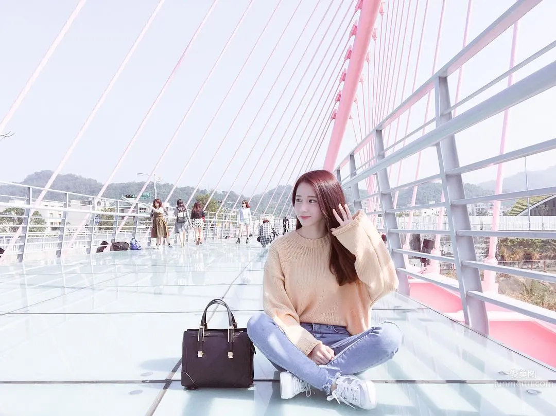 Super Cute Pure Beauty Xu Wenyu, Innocent Charming Smile Most Eye-Catching photo 8