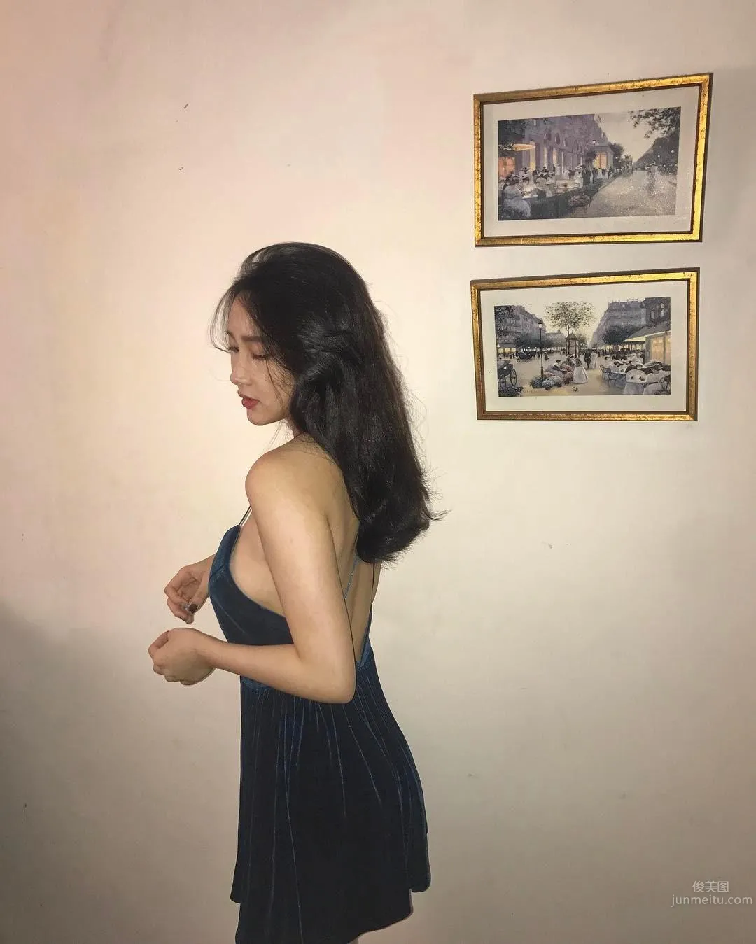Chinese-Vietnamese Mixed-Race Beauty Gu Tingxuan, Back, Breasts and Legs, the Three Peaks photo 14