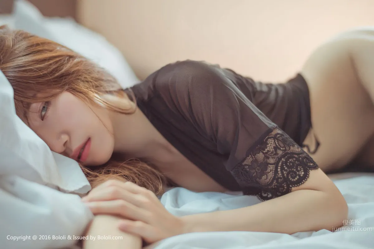kbora- [Boluoshe New Issue] BOL.074 Black and White Temptation photo 27