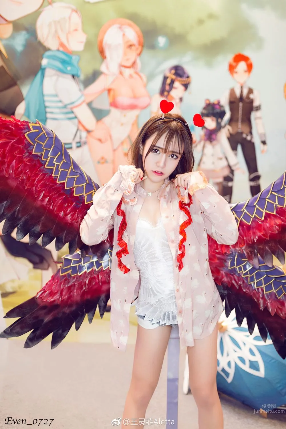 王靈菲Aletta- 2017ChinaJoy唯一露胸showgirl 11