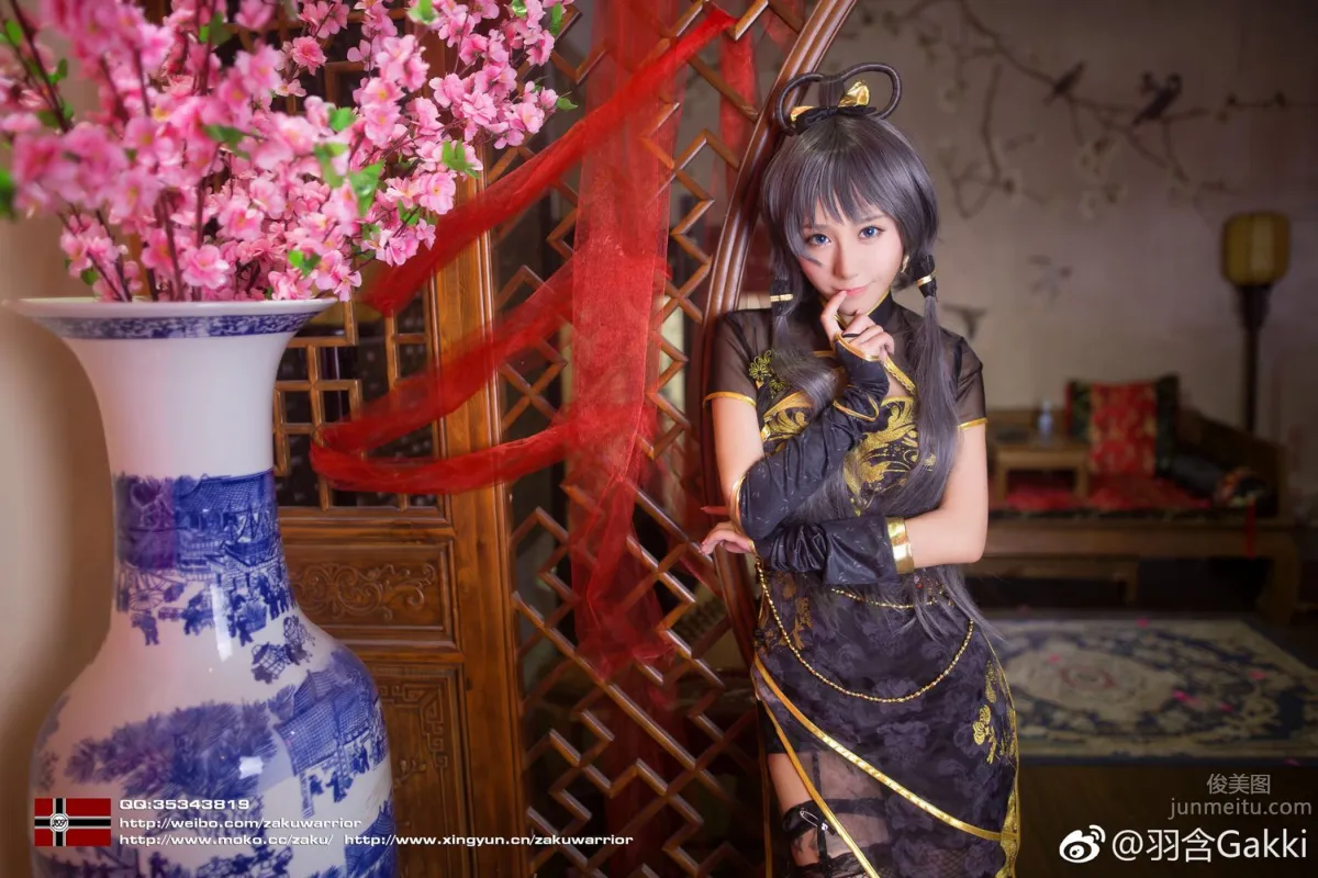 斗鱼女主播羽含Gakki微博私房照_17