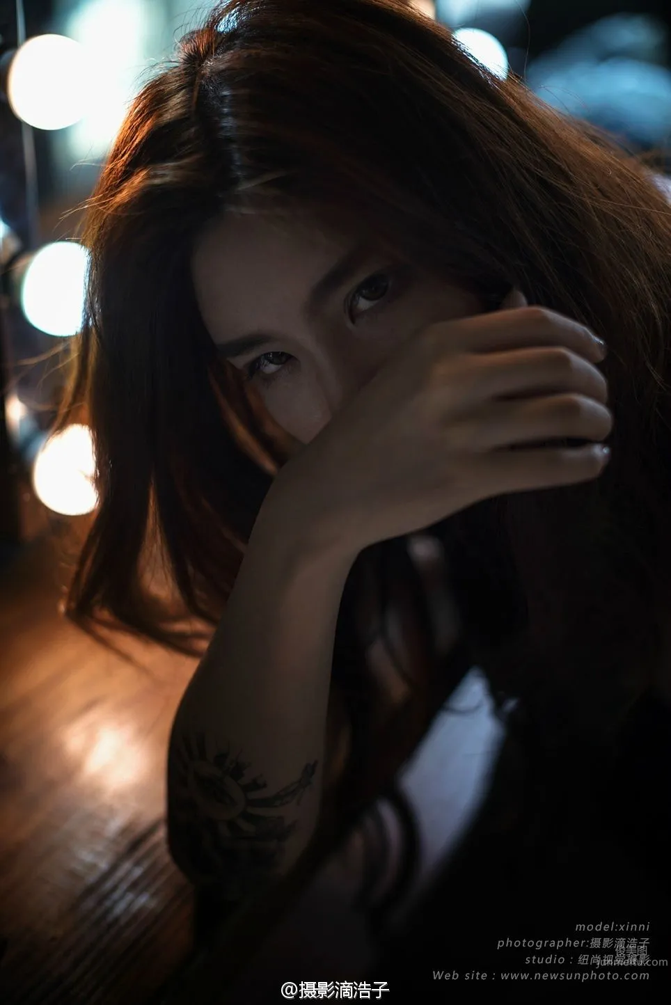 冷豔模特劉心妮 微博私房寫真 7