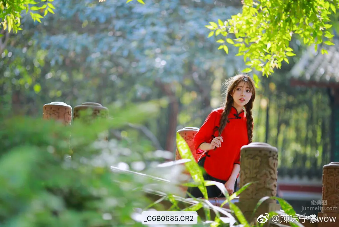 Energetic Girl Lin Mengxi, Pure Face and Proud Figure photo 25