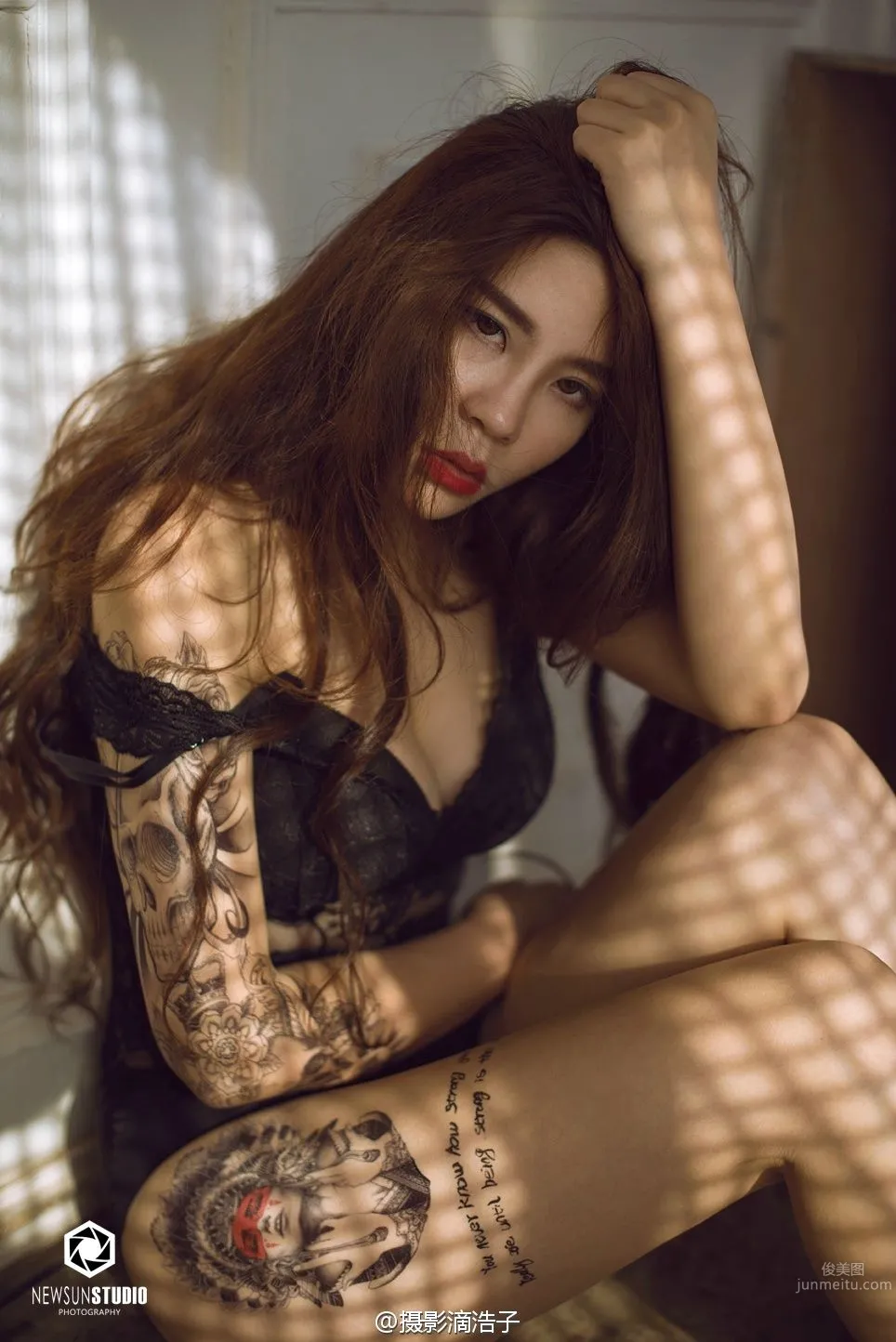 冷豔模特劉心妮 微博私房寫真 16