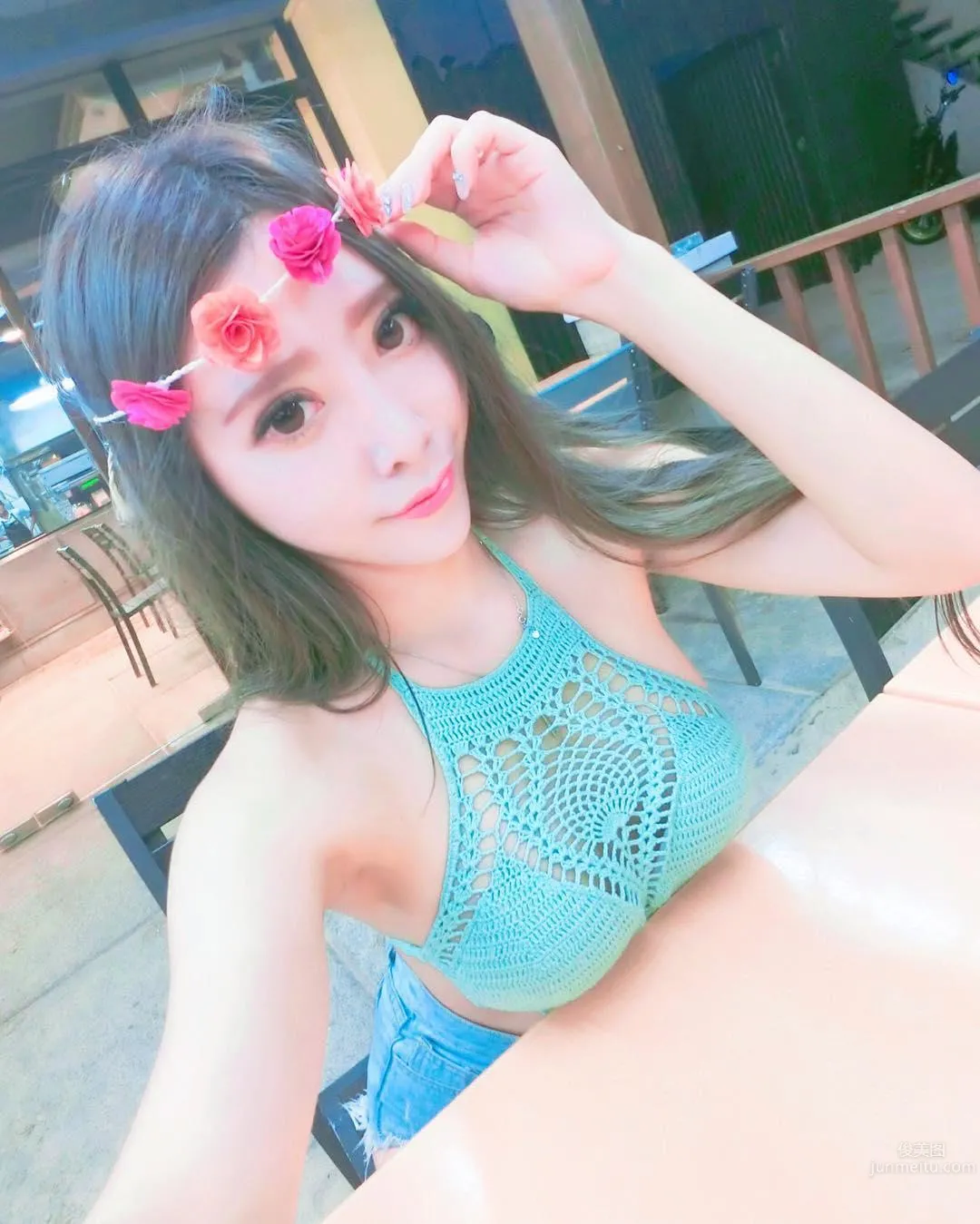 迷幻妖精唐琦琦 美胸馬甲線相得益彰 6