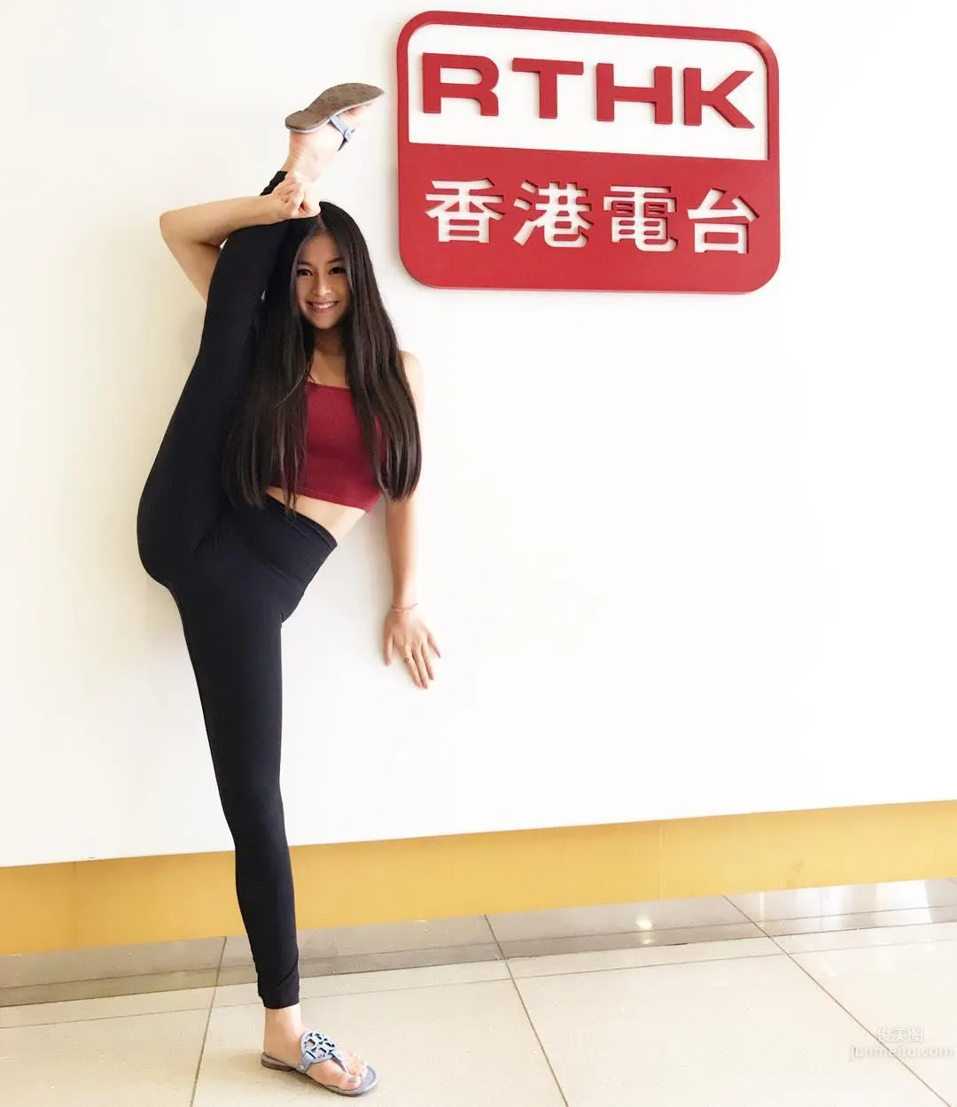 香港正妹陳詠詩Stacey 藝術體操代表 13