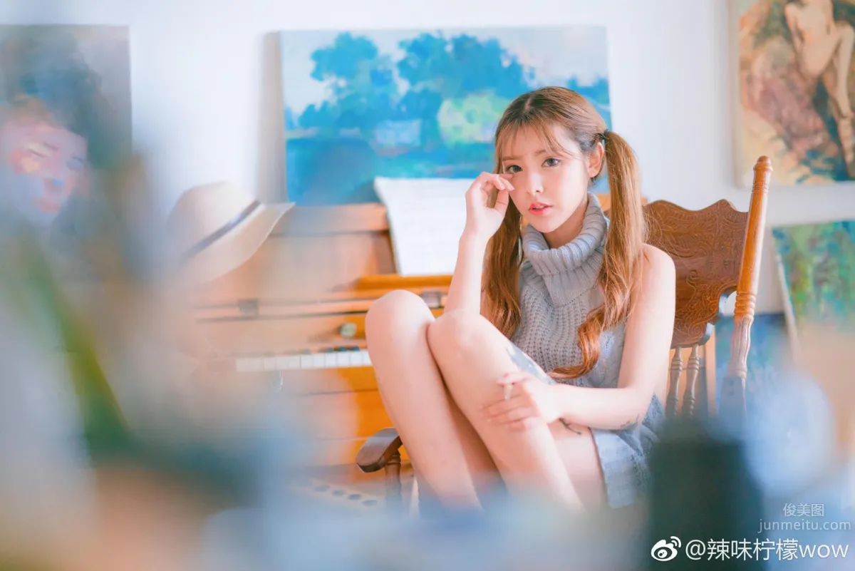 Energetic Girl Lin Mengxi, Pure Face and Proud Figure photo 7