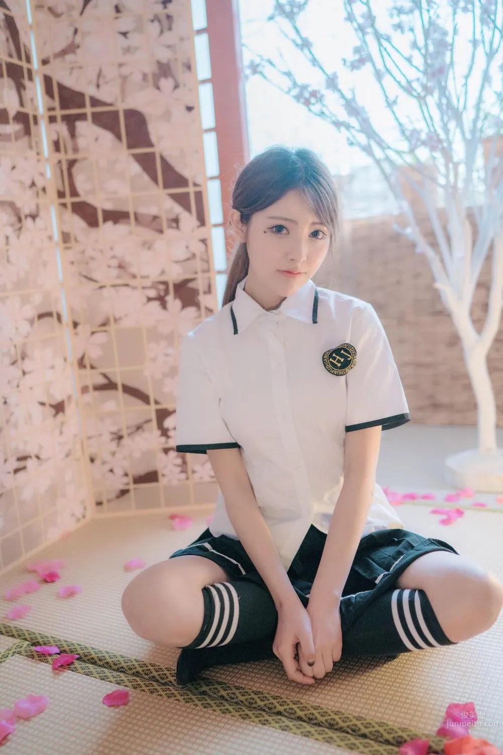 Energetic Girl Lin Mengxi, Pure Face and Proud Figure photo 24