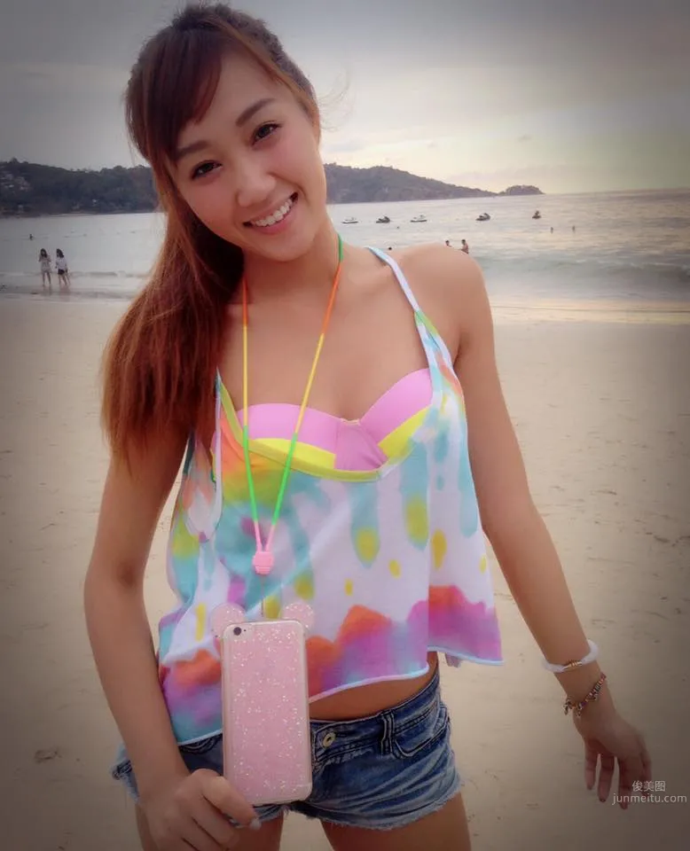 LuxyGirls Hot Dancer Kimberly Paopao, Beach Bikini Big Show of Sunny Beautiful Back photo 1