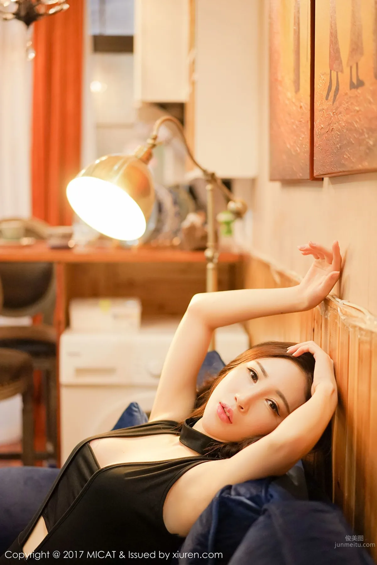 Beauty Host Sun Mengyao V, Blue Bathrobe Elegant and Charming photo 21