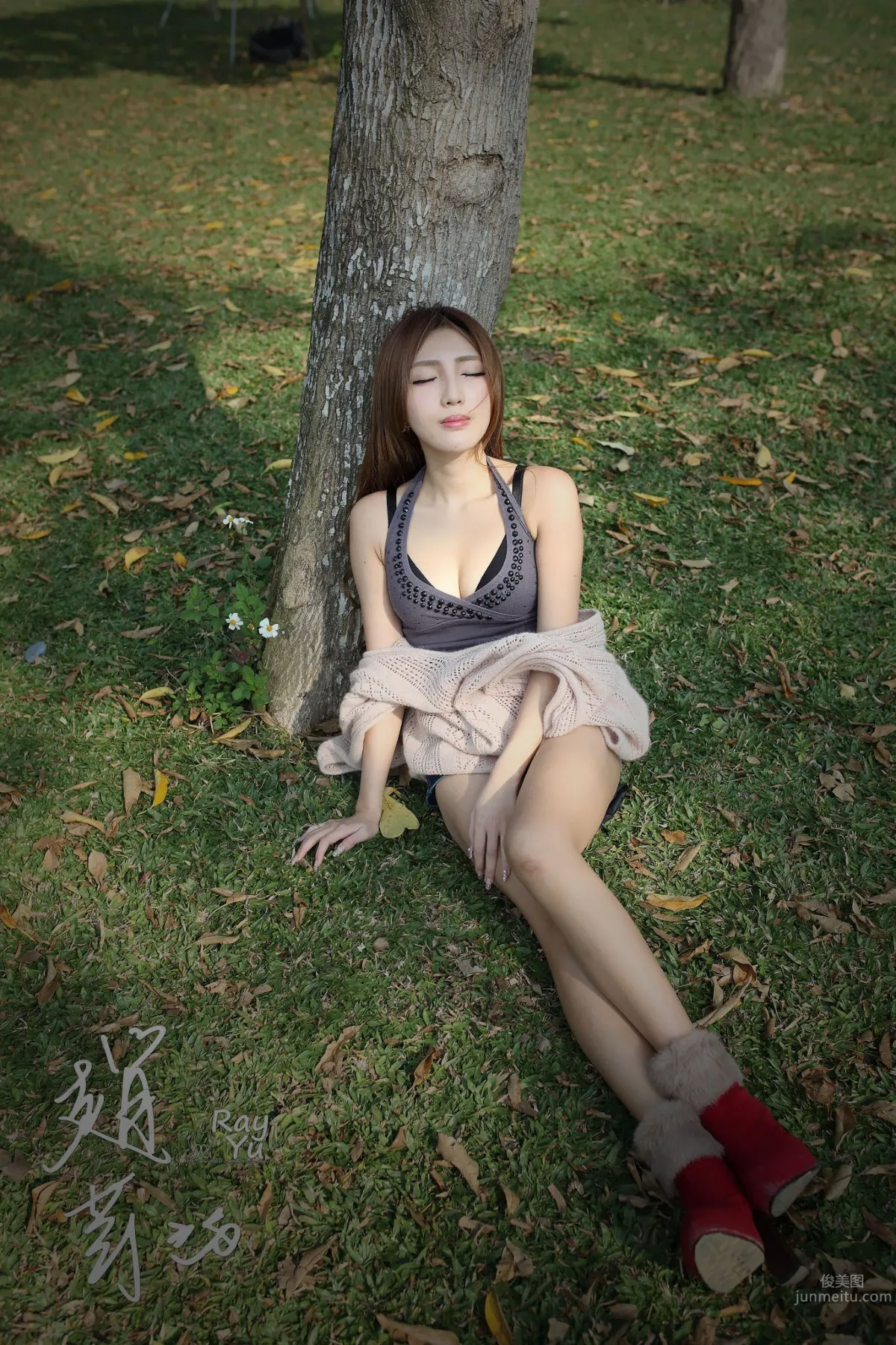 趙芸- 成熟女人戶外寫真系列六 38