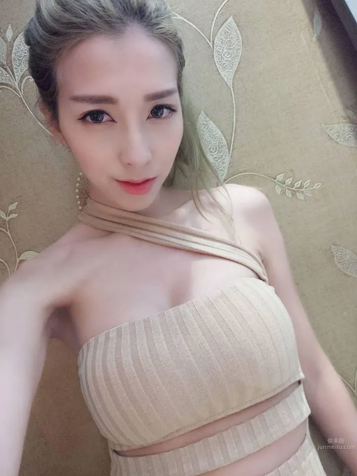 台灣正妹薇恩Vayen 綁帶衣就是有魔力 11
