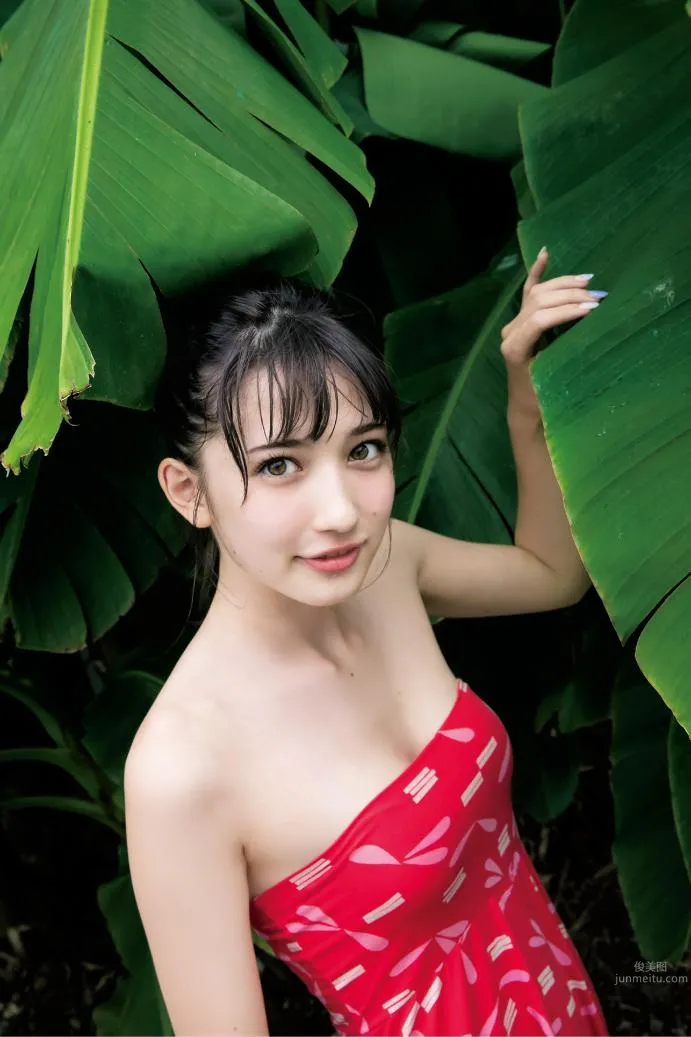 最可愛高中生中村友茉 日美混血兒寫真出道 5