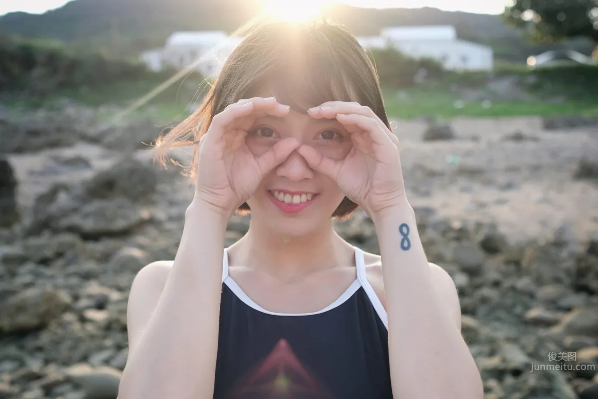 「陽光萌妹」張語婕 台境之南死庫水 48