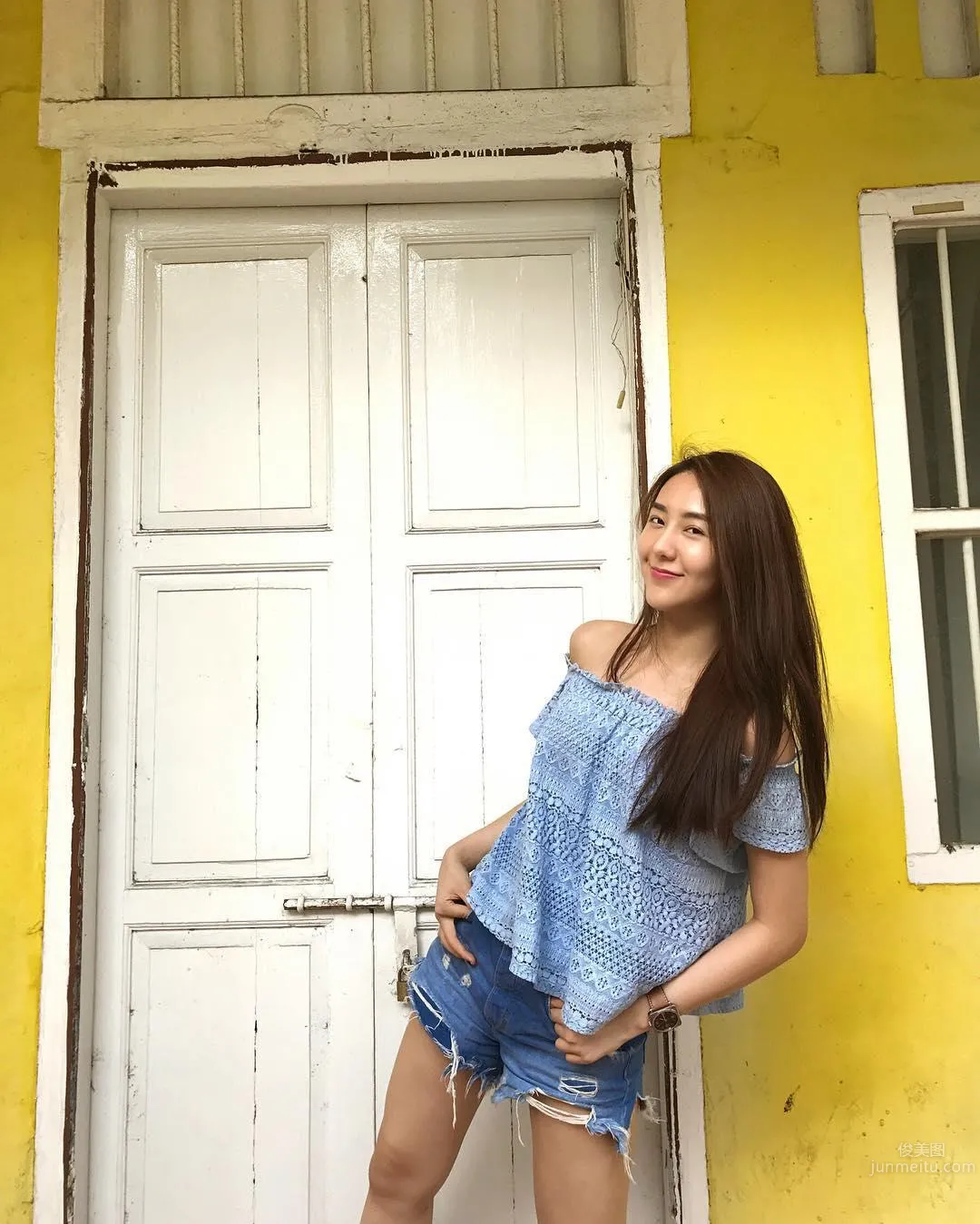 Malaysian Beauty Wang Yumei, Gorgeous Face and White Teeth photo 5