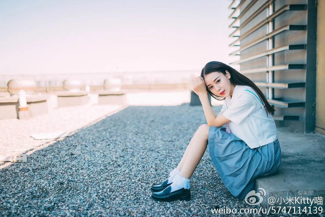清纯少女小米Kitty喵 微博私房定制写真_10