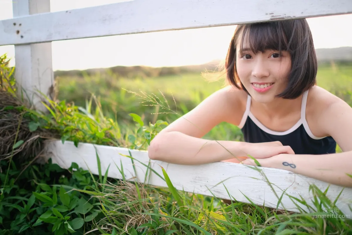 「陽光萌妹」張語婕 台境之南死庫水 46