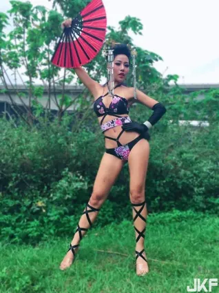 中泰混血兒安可 性感高冷Girl