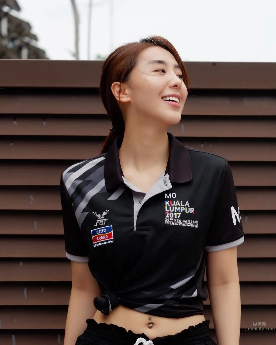 Malaysian Beauty Wang Yumei, Gorgeous Face and White Teeth photo 34
