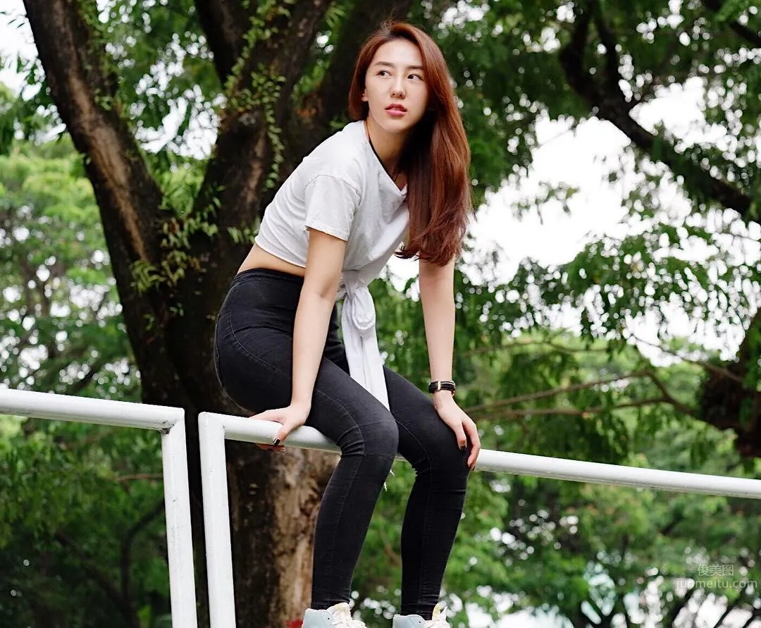 Malaysian Beauty Wang Yumei, Gorgeous Face and White Teeth photo 35