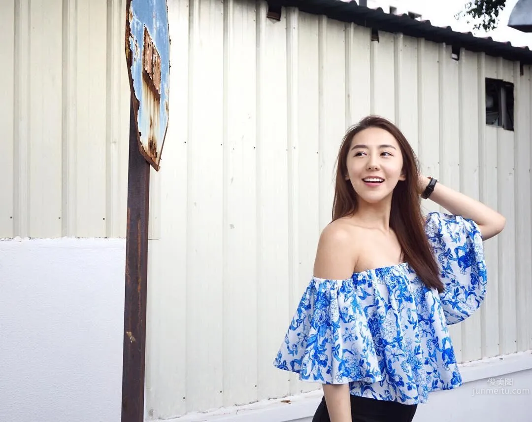 Malaysian Beauty Wang Yumei, Gorgeous Face and White Teeth photo 8
