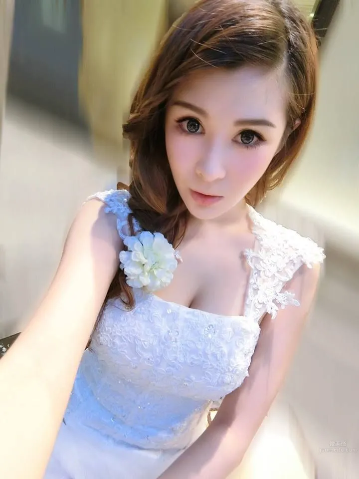 台湾正妹陈语妃 让你晓得什么叫事业线_2