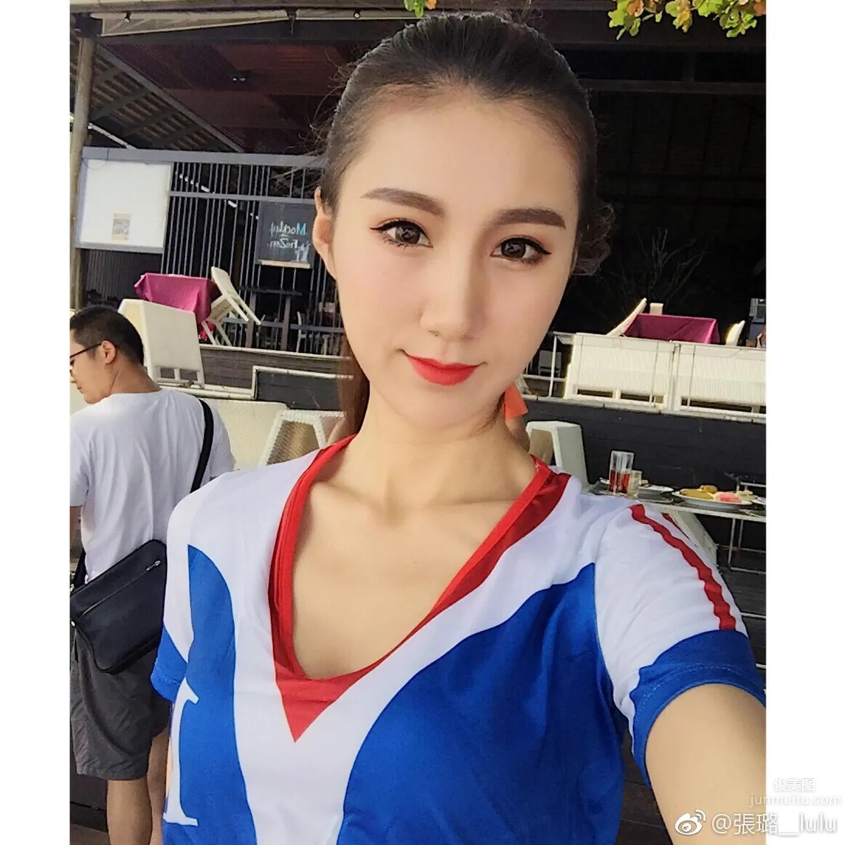 Long-Legged Beauty Zhang Lu lulu Weibo Elegant Private Shoot photo 6