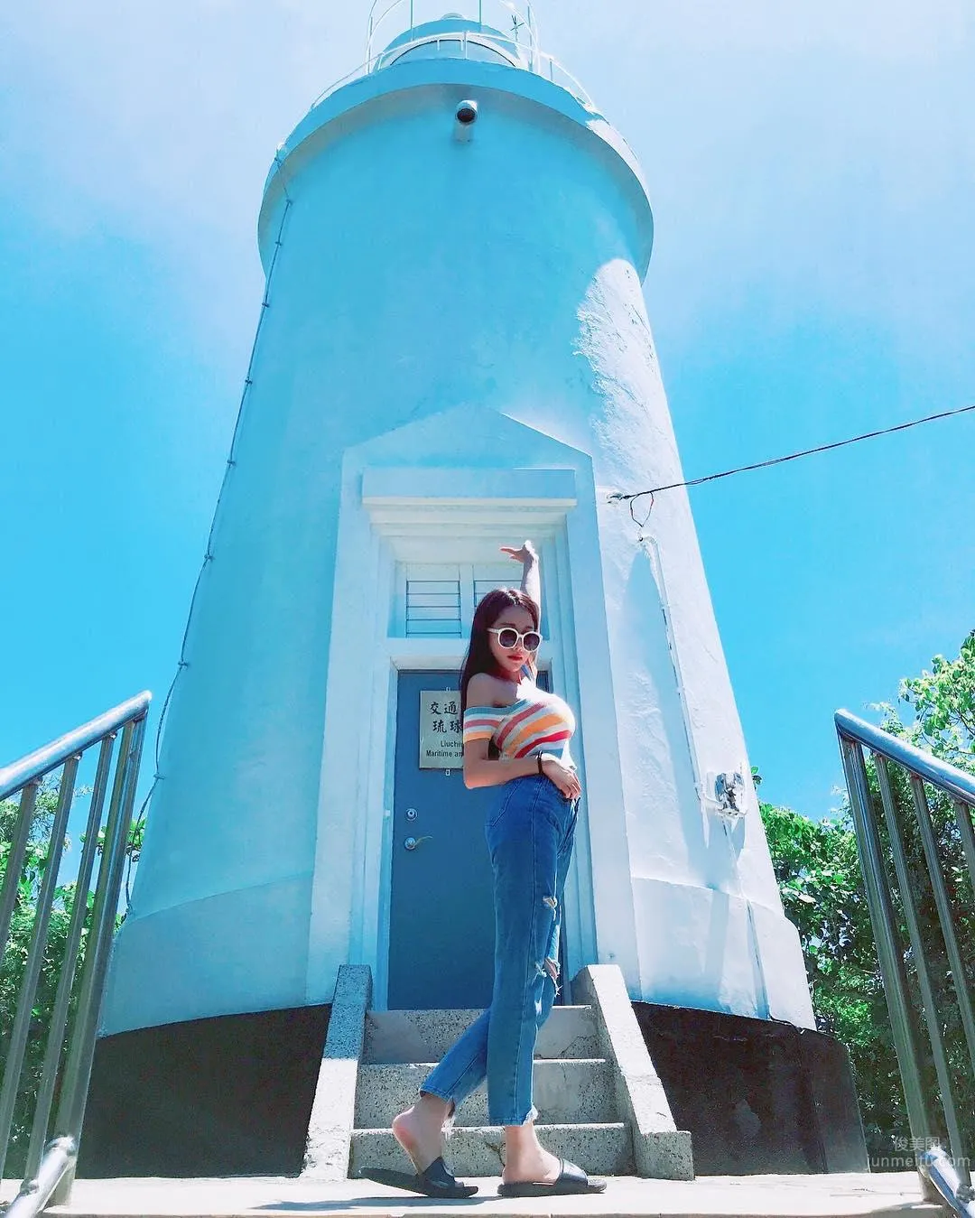 台灣辣妹張瑜庭 海灘比基尼的炸裂感 34