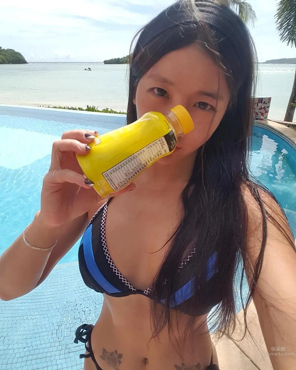 韓國健身美女박세리 緊身上衣超狂身材 25