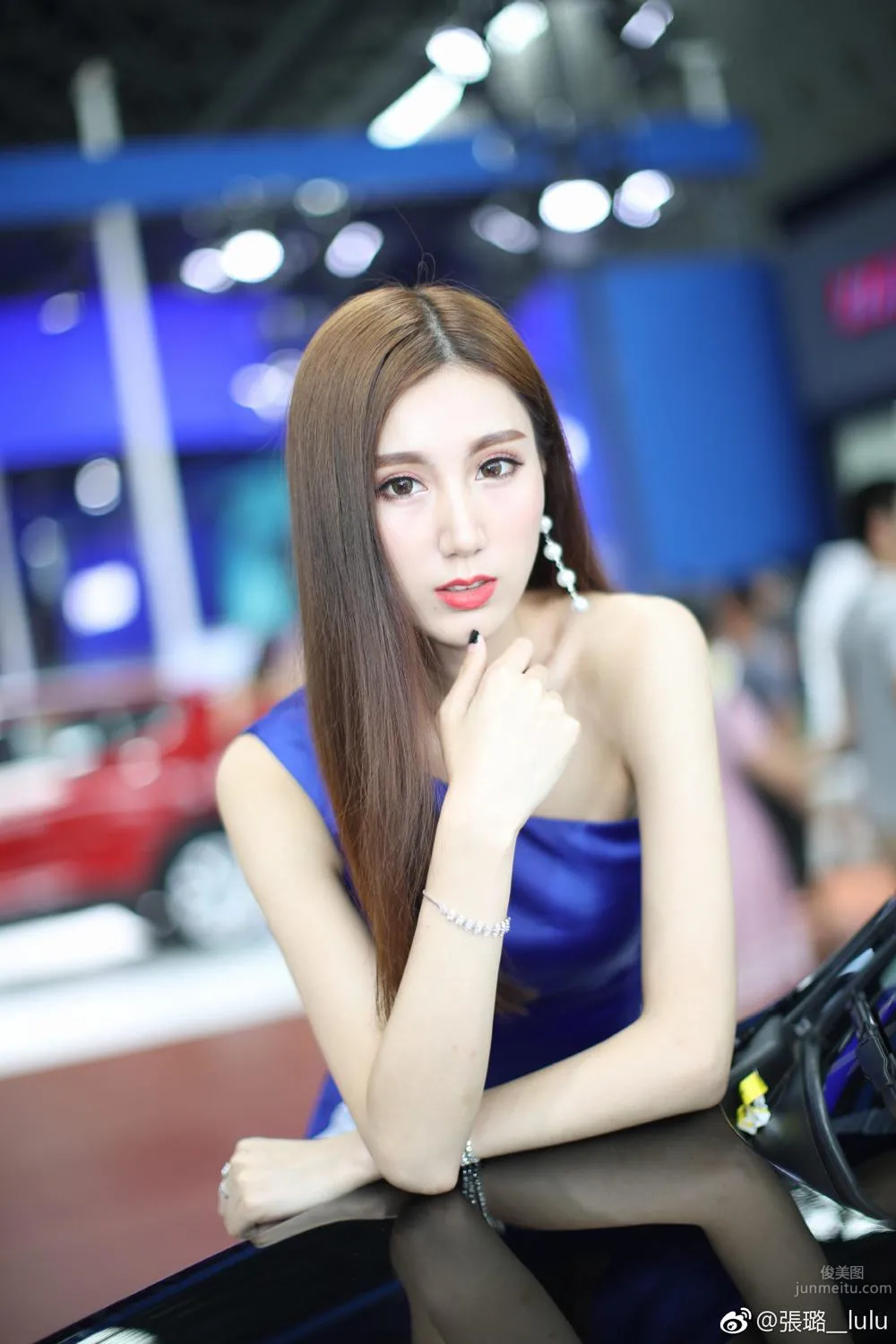 Long-Legged Beauty Zhang Lu lulu Weibo Elegant Private Shoot photo 20