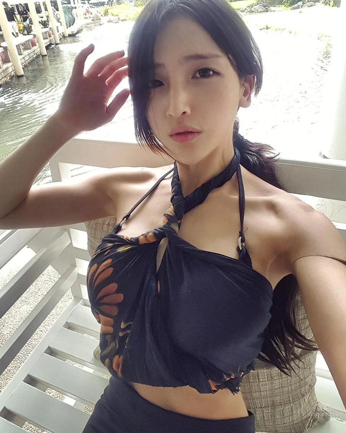 韓國健身美女박세리 緊身上衣超狂身材 1