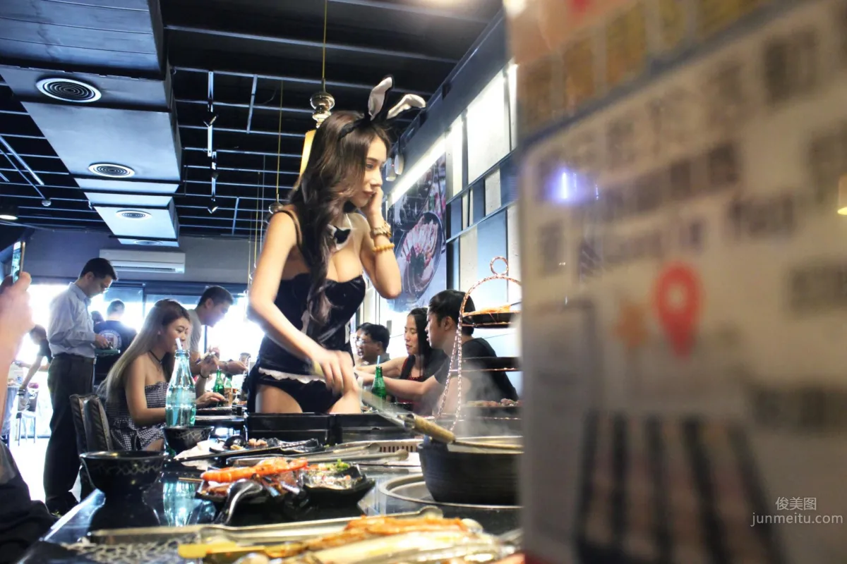 桃園燒烤店性感女店員 終極帝王服務畫面沒有極限 17