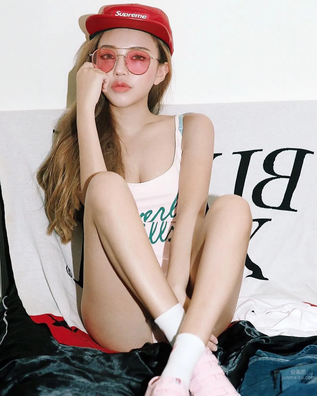 Taiwan Cute Girl Huang Lin Latest Playful Instagram Private Shoot photo 27
