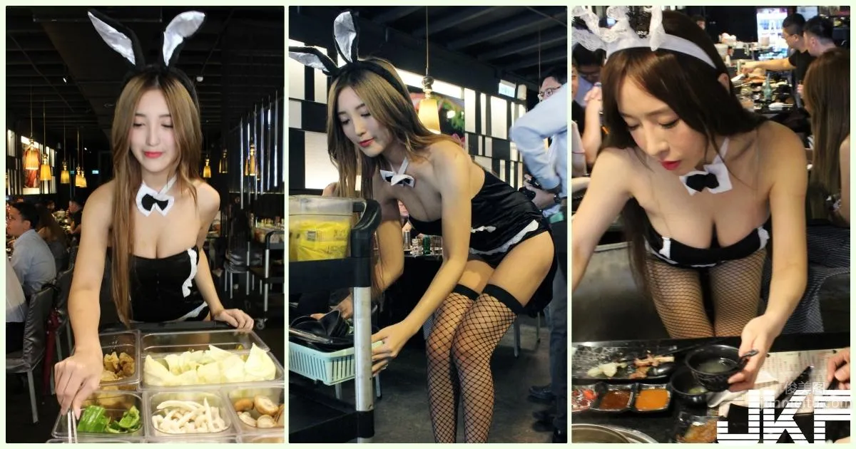 桃园烧烤店性感女店员 终极帝王服务画面没有极限_0