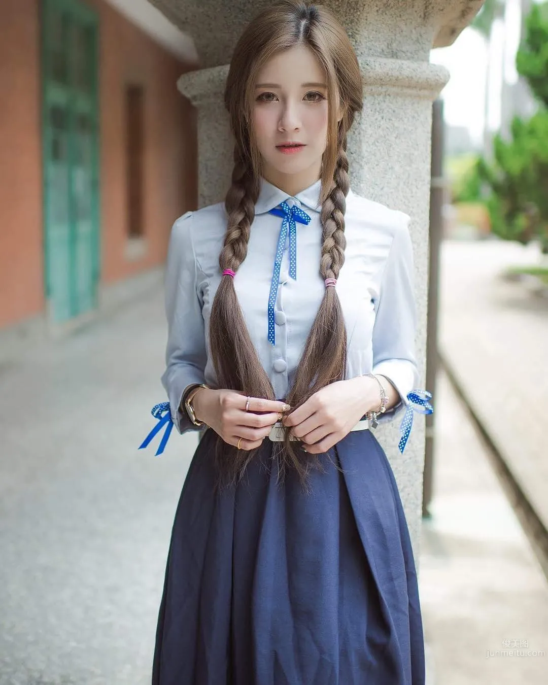 萌感美少女來襲！清新甜美的牙套妹陳可颉 16