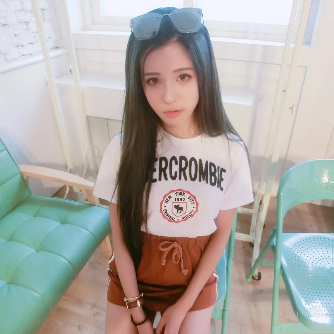 萌感美少女來襲！清新甜美的牙套妹陳可颉 19