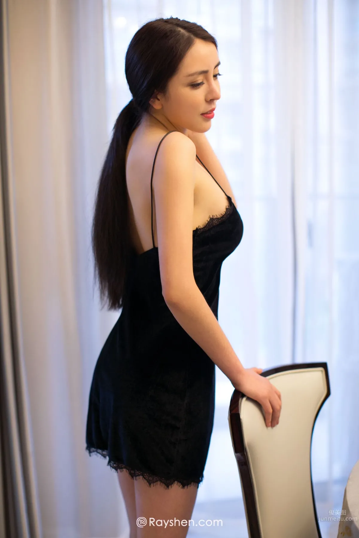 Super Elegant Model Anan, Dress, Breasts and Long Legs photo 5