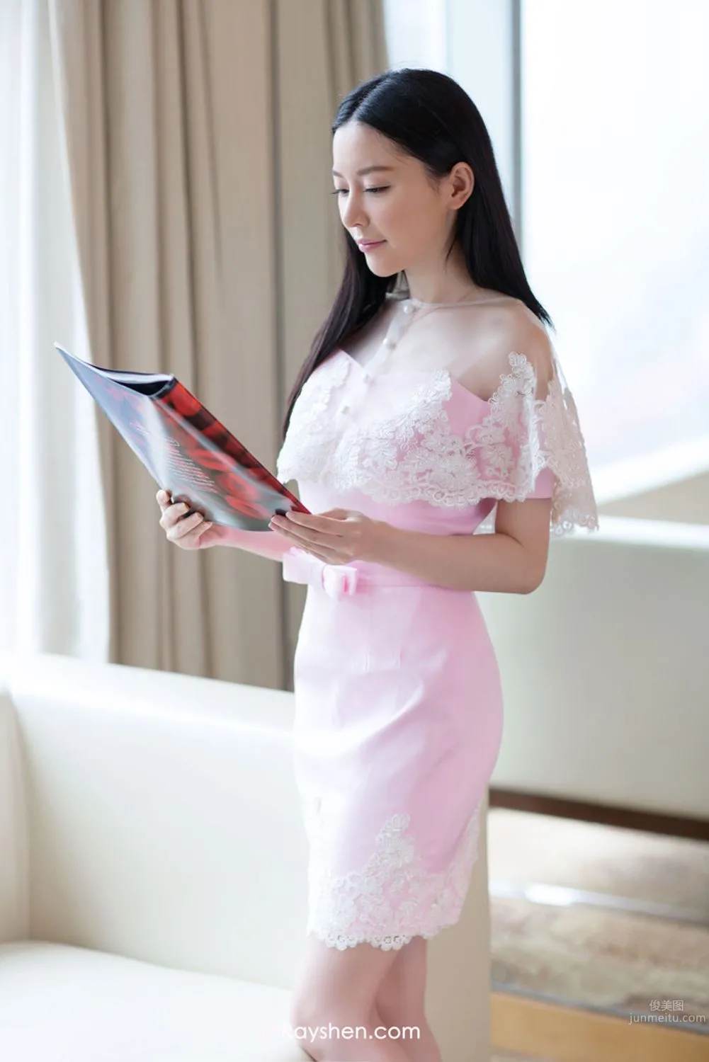 氣質女神慕羽茜 定制私房寫真 15