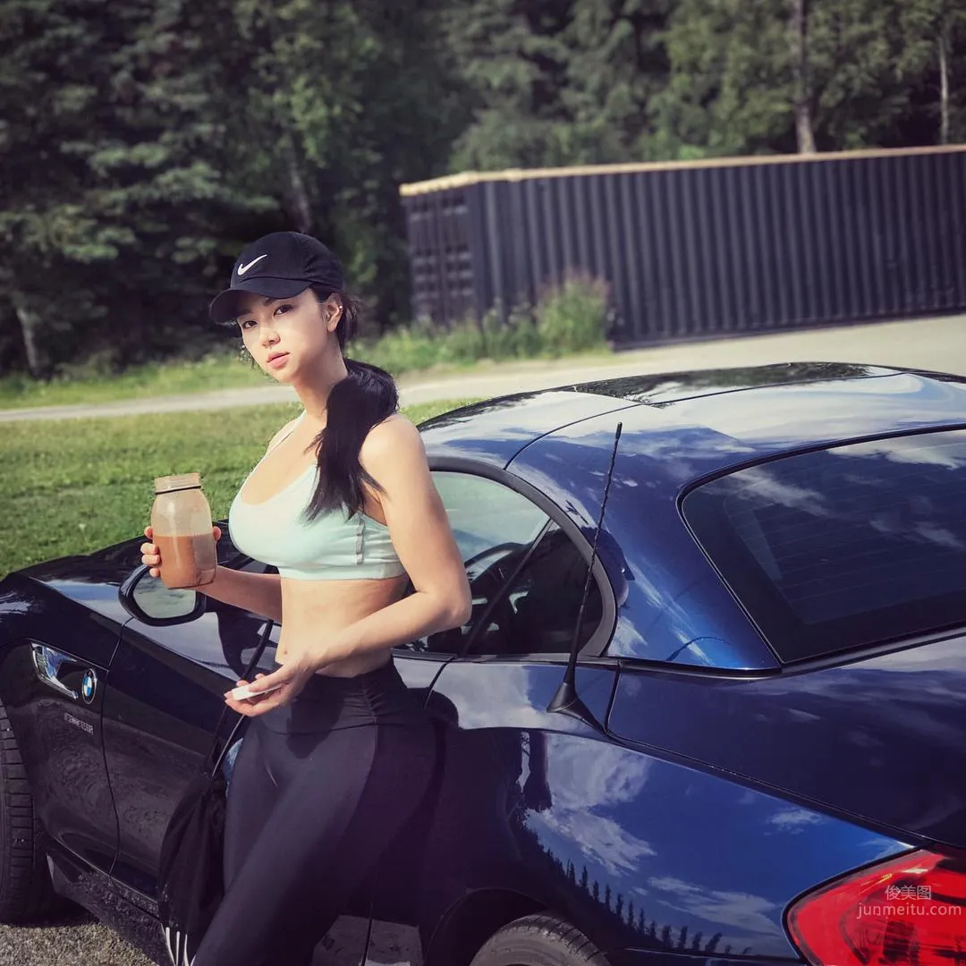 韓國運動妹子Christian 歐美範十足的火爆身材 9