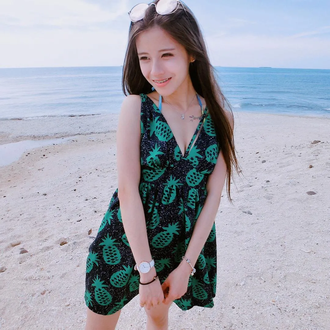 萌感美少女來襲！清新甜美的牙套妹陳可颉 11