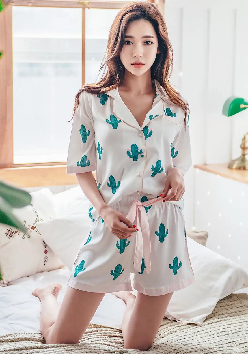 Korean Model Park Da Hyun Lologirl Pajama Series Three photo 16