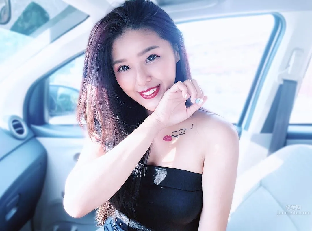 大馬正妹Christine Lew 性感美腿女模 34