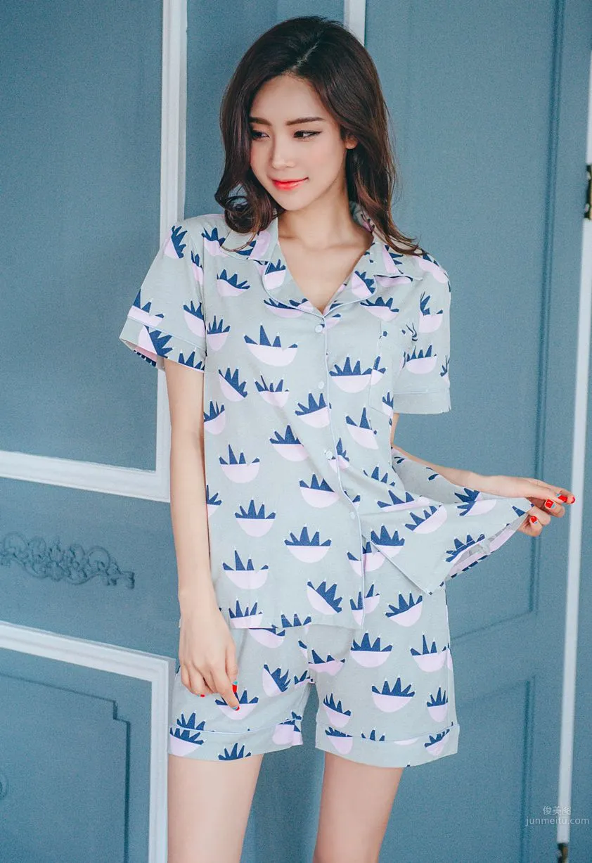 Korean Model Park Da Hyun Lologirl Pajama Series Three photo 68