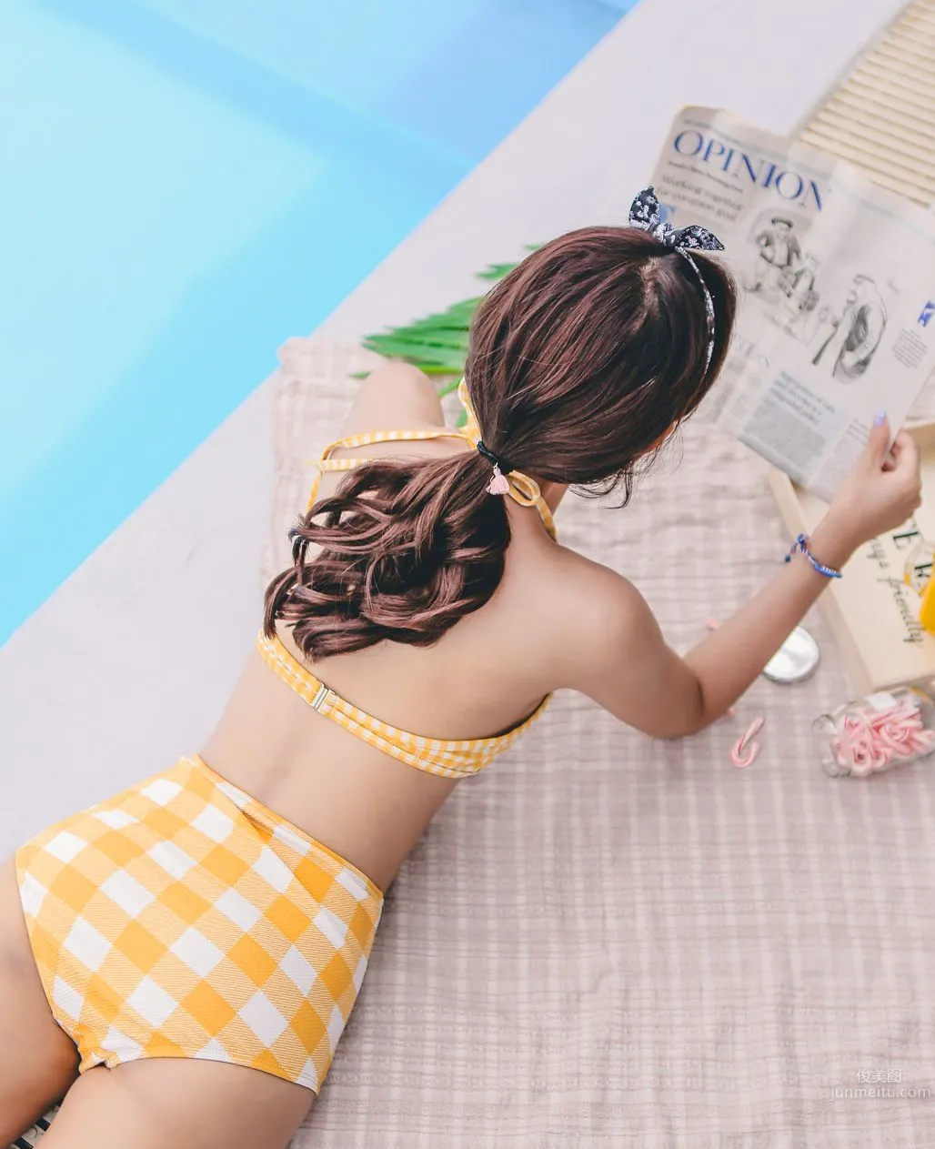Korean Model Yeonjieun maybeach Swimwear Series One photo 33