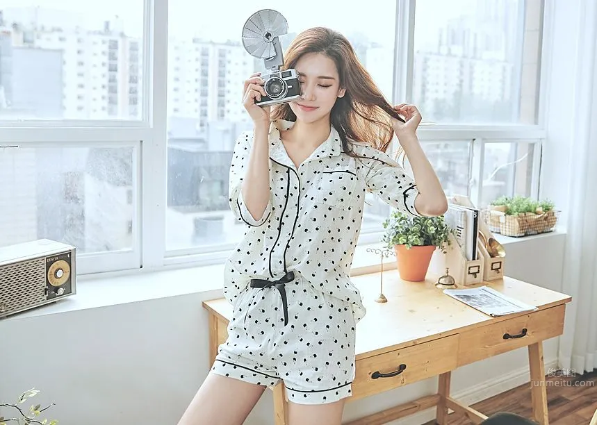 Korean Model Park Da Hyun Lologirl Pajama Series Three photo 47