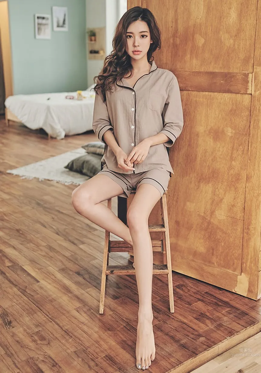 Korean Model Park Da Hyun Lologirl Pajama Series photo 121