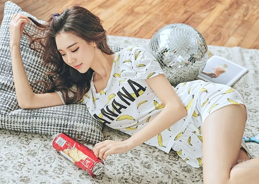 Korean Model Park Da Hyun Lologirl Pajama Series photo 46
